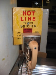 The “hot line” to the controversial butchers remained off.