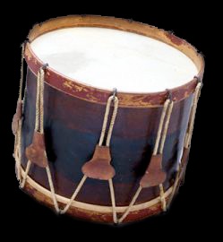 Edward’s Civil War drum, now in the collection of the Children’s Museum of Indianapolis.