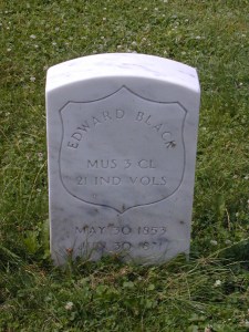 Lyman rests at its base in Crown Hill.