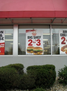 burgerchef19large From time to time Hardee’s runs a promotion bringing back the Big Shef.