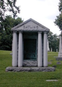 Richard Gatling’s grave
