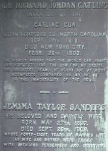 The inscription on the grave