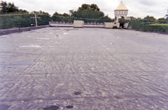 palace6large The tennis court on the roof is gone, obscured by new roofing material.