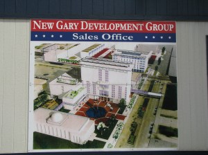 sheraton23large On the side is a large artist’s rendering of a new center plaza featuring the Sheraton building.